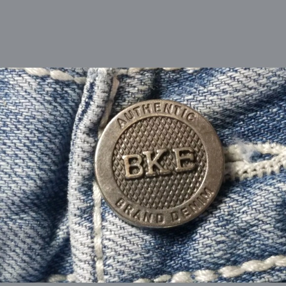 BKE Jeans Aiden Bootcut Size 27R Distressed - Picture 4 of 8